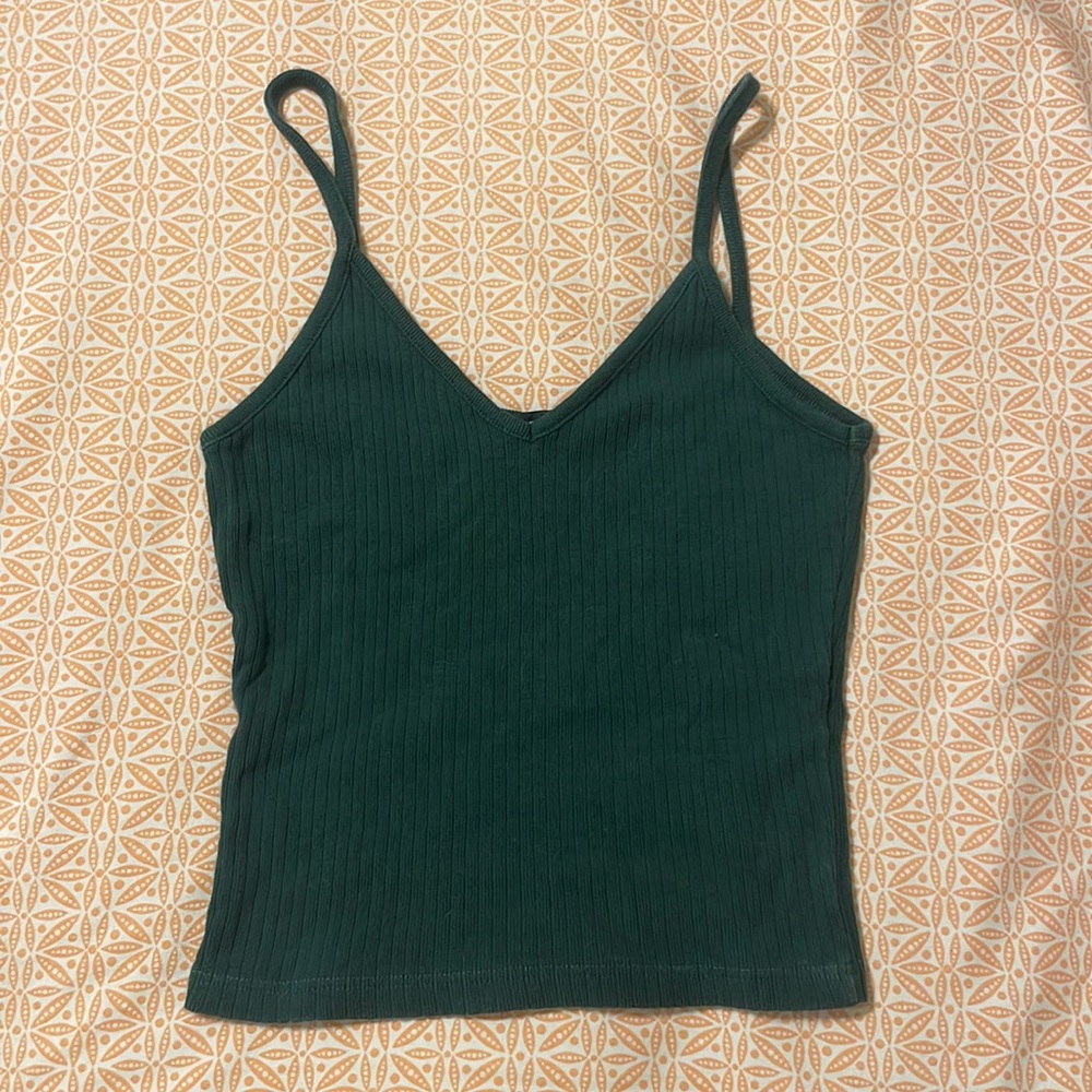 Brandy Melville Forest Green Lorene Tank